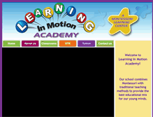 Tablet Screenshot of limacademy.com